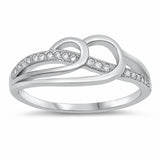 Filigree Fashion Ring Round Cubic Zirconia 925 Sterling Silver Choose Color