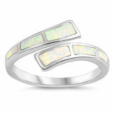 Fashion Created Opal Ring 925 Sterling Silver