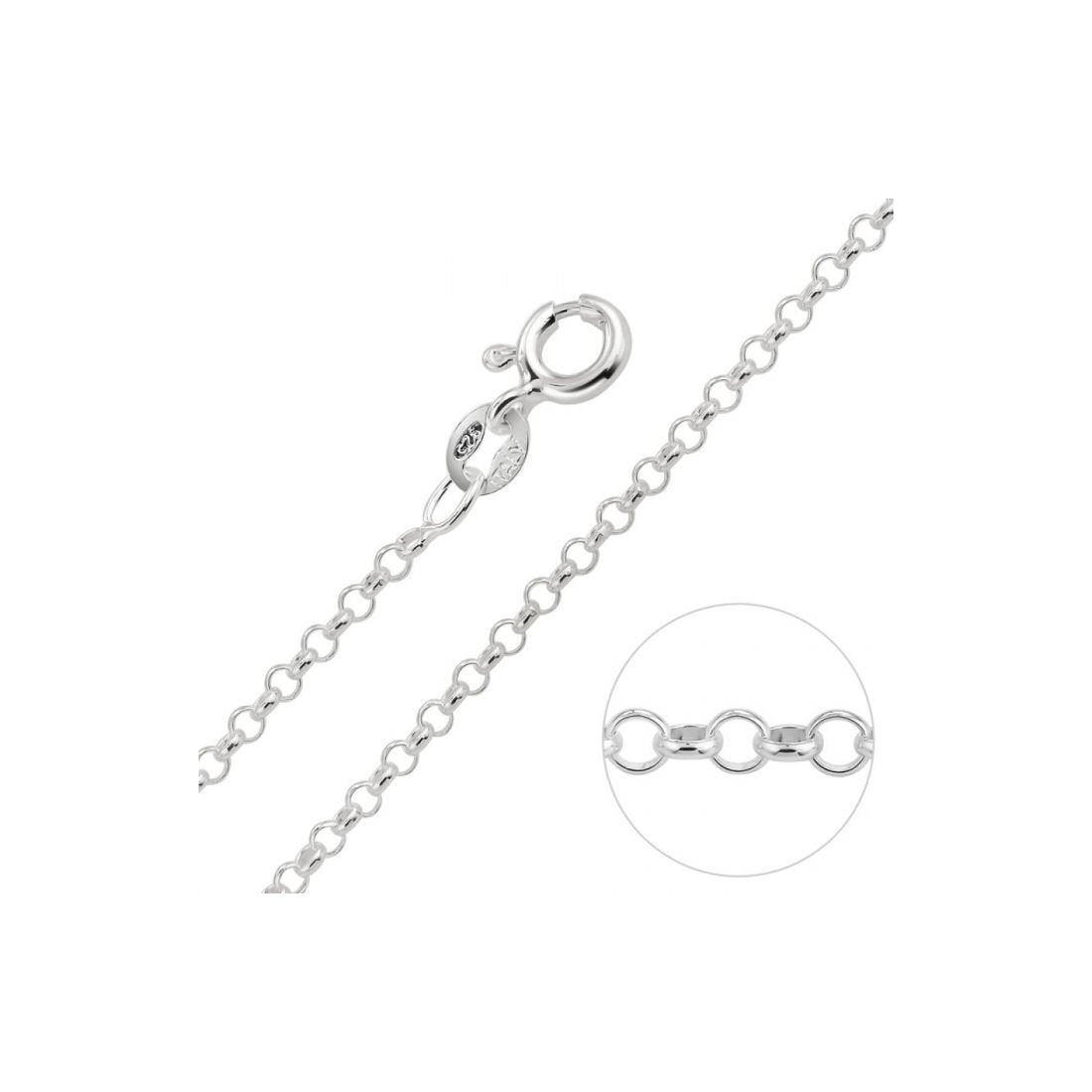3.7MM Rolo Chain .925 Solid Sterling Silver Available In "7-24" Inches