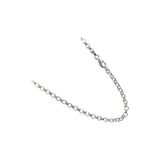 3MM Rolo Chain .925 Solid Sterling Silver Available In "16-24" Inches