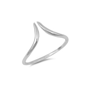 New Design Band Ring 925 Sterling Silver Simple Plain Thumb Ring - Blue Apple Jewelry
