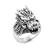 Dragon Ring Band 925 Sterling Silver - Blue Apple Jewelry