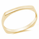3mm Fashion Band Ring 925 Sterling Silver Choose Color
