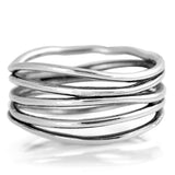 Celtic Wire Band Ring 925 Sterling Silver