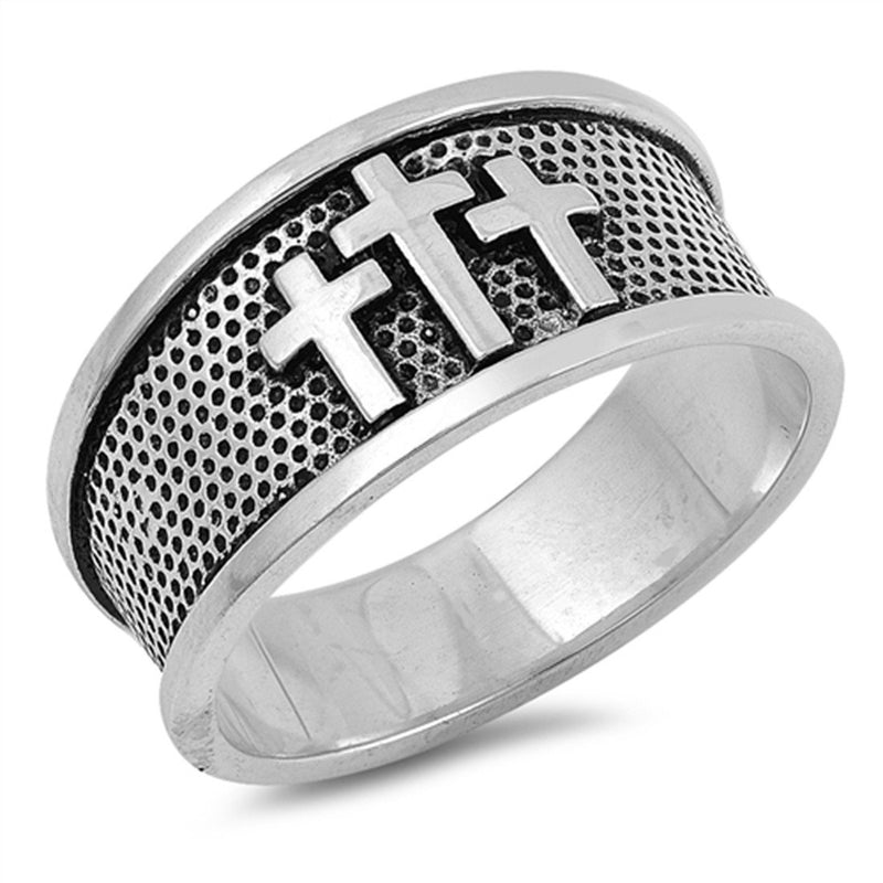 Three Cross Ring