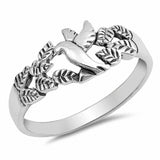 Flying Dove Band Ring