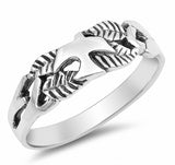 Dove Band Ring 925 Sterling Silver Dove Ring