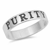Purity band Sterling Silver