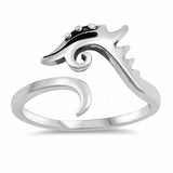 Dragon Band Ring 925 Sterling Silver Choose Color