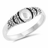 Fashion Plain Band Ring 925 Sterling Silver Choose Color