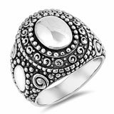 Bali Ring Band 925 Sterling Silver Choose Color