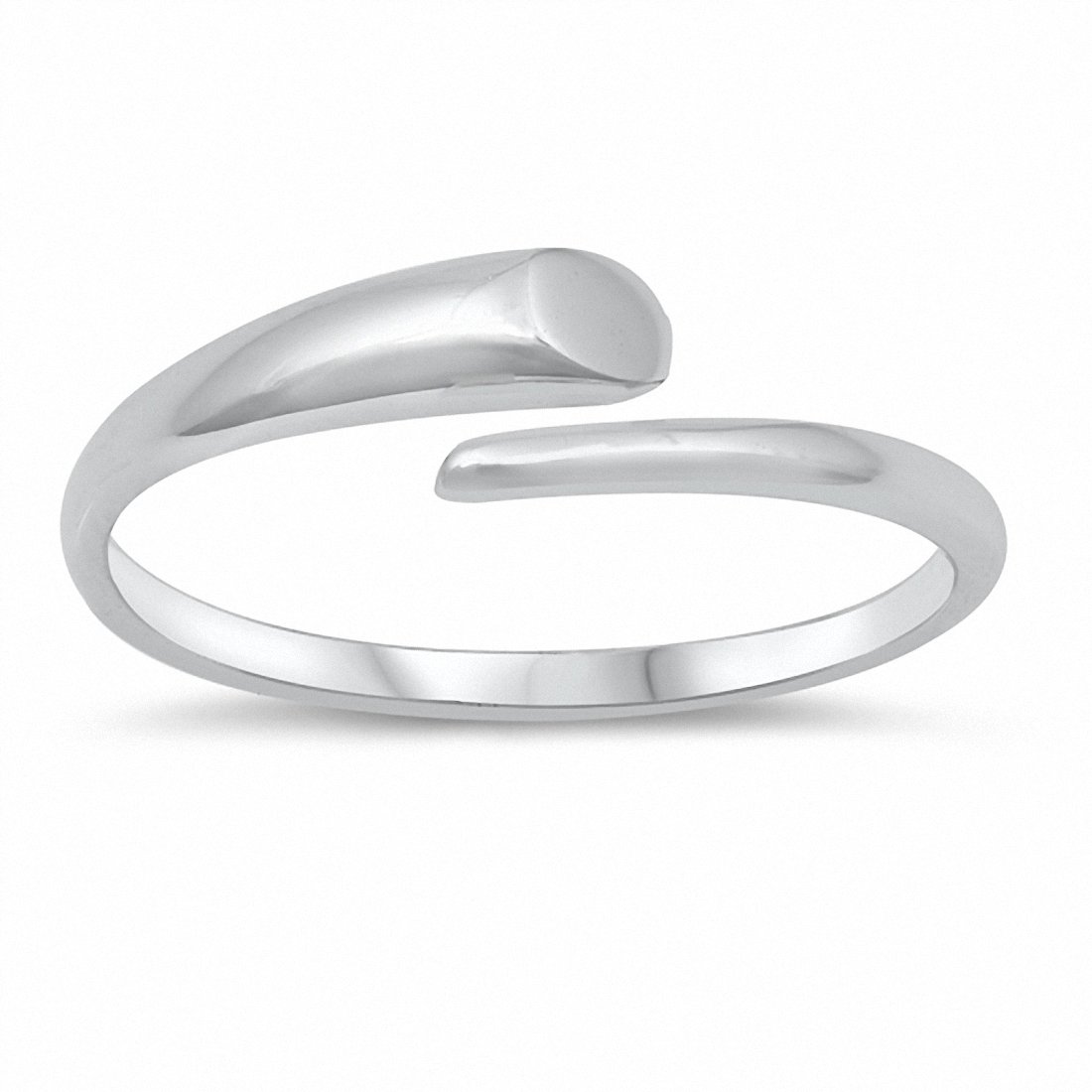 Fashion Thumb Ring Band Midi Solid 925 Sterling Silver Choose Color