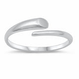 Fashion Thumb Ring Band Midi Solid 925 Sterling Silver Choose Color