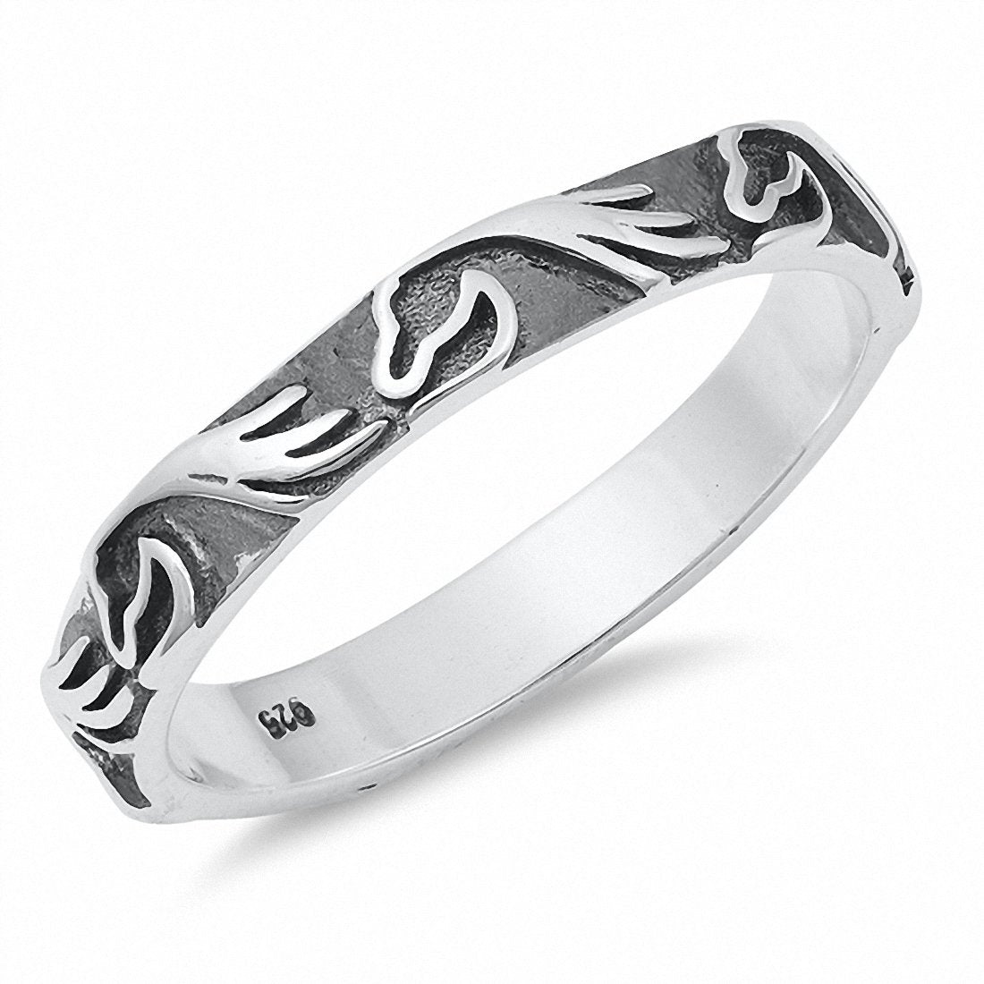 Mens Archer Thumb Islamic Designs 925k Silver Ring Gorgeous Religious  Signet | eBay