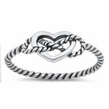 Sideways Sailing Anchor Braided 925 Sterling Silver Choose Color