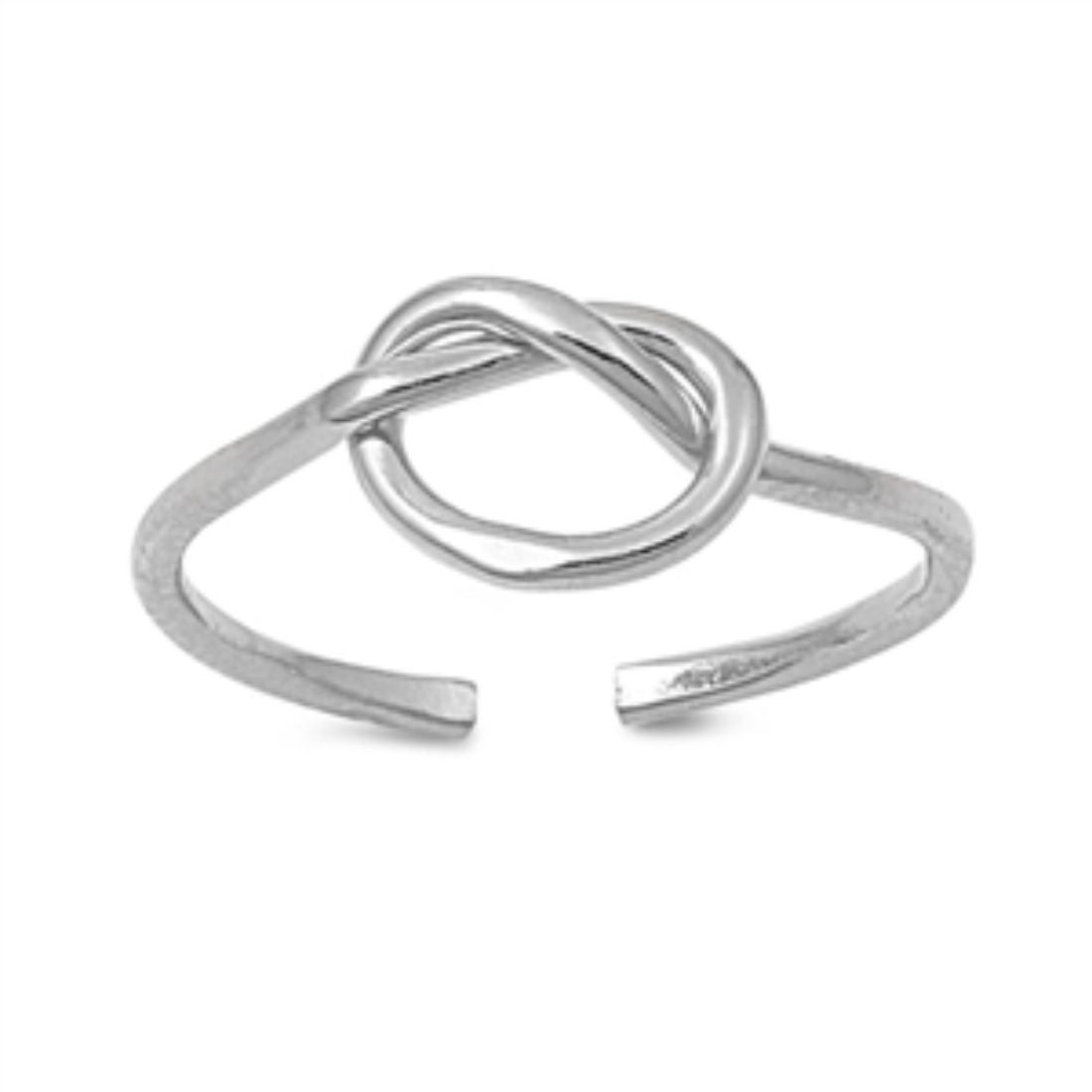 Silver Toe Ring Adjustable Band 925 Sterling Silver (5.5mm)