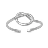 Silver Toe Ring Adjustable Band 925 Sterling Silver (5.5mm)
