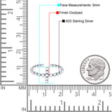 Adjustable Beaded Cross Toe Ring Band 925 Sterling Silver (9mm)