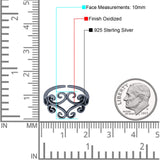 Silver Toe Ring Fashion Jewelry 925 Sterling Silver (10mm)