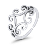 Silver Toe Ring Fashion Jewelry 925 Sterling Silver (10mm)