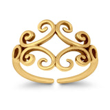 Silver Toe Ring Fashion Jewelry 925 Sterling Silver (10mm)