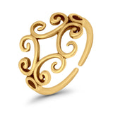 Silver Toe Ring Fashion Jewelry 925 Sterling Silver (10mm)