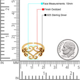 Silver Toe Ring Fashion Jewelry 925 Sterling Silver (10mm)