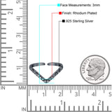 Adjustable V Snake Toe Ring Band 925 Sterling Silver For Women (3mm)