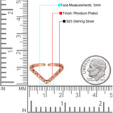 Adjustable V Snake Toe Ring Band 925 Sterling Silver For Women (3mm)