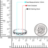 Hearts Toe Ring Band 925 Sterling Silver For Women (3.5MM)