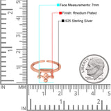 Plain Crown Adjustable Toe Ring Band 925 Sterling Silver (7mm)