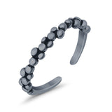 Adjustable Toe Rings For Women Finger Foot Jewelry 925 Sterling Silver (3mm)