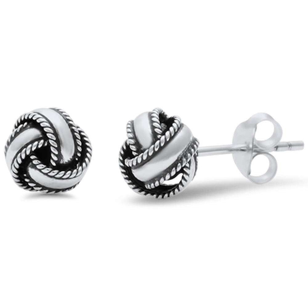 Wholesale Sterling Silver 3mm Ball Stud Earring Post With Ring and Back,  Choose Package Size