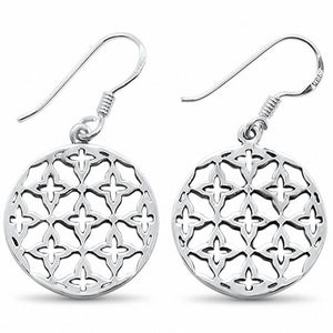 Modern Hook Earrings 925 Sterling Silver