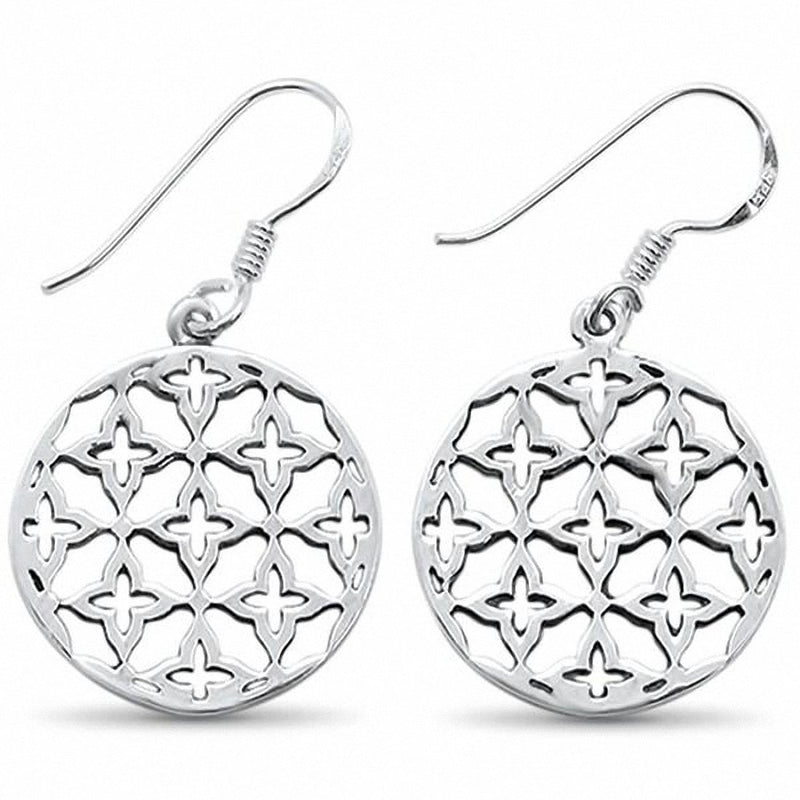 Modern Hook Earrings 925 Sterling Silver