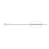 1.3MM Snake Chain .925 Solid Sterling Silver Sizes 16-30 Inches
