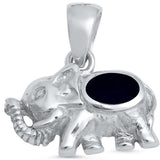 Lucky Elephant Pendant Charm 925 Sterling Silver