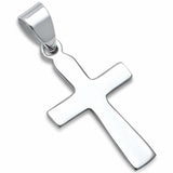 Cross Pendant Charm 925 Sterling Silver Choose Color