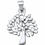 Tree of Life Pendant Charm 925 Sterling Silver Choose Color