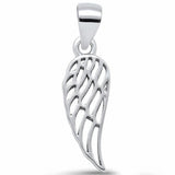 Angel Wing Pendant 925 Sterling Silver Choose Color