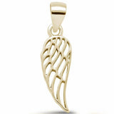 Angel Wing Pendant 925 Sterling Silver Choose Color