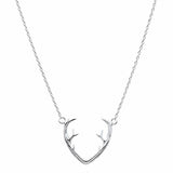 antler necklace