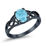 Art Deco Wedding Bridal Ring Simulated Cubic Zirconia 925 Sterling Silver