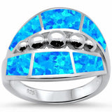 Fashion New Design Ring Simulated Stone 925 Sterling Silver Choose Color