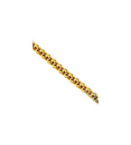 2.5MM Yellow Gold Popcorn Chain .925 Sterling Silver "16-20"
