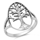 Tree of Life Ring Solid 925 Sterling Silver Tree of Life Ring Spiritual Gift Tree of Life Jewelry Split Shank