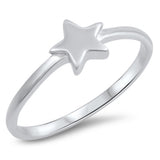 Shooting Star Ring Solid Sterling Silver Shooting Star Ring Simple Plain Ring, everyday ring